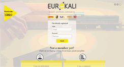 Desktop Screenshot of eurekali.com