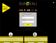 Tablet Screenshot of eurekali.com